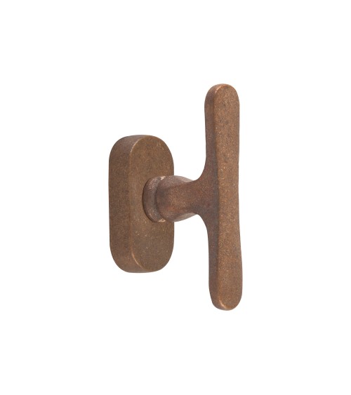 Tirador de ventana en bronce crudo - Pure - tirador de diseño