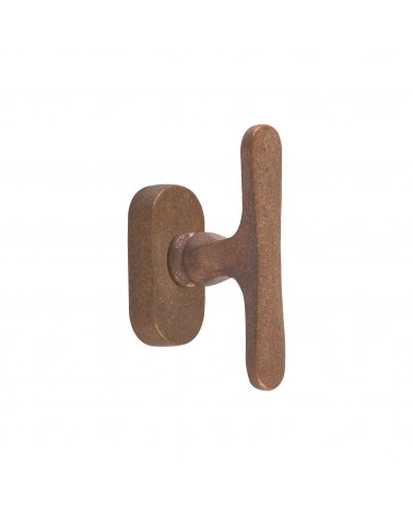Tirador de ventana en bronce crudo - Pure - tirador de diseño
