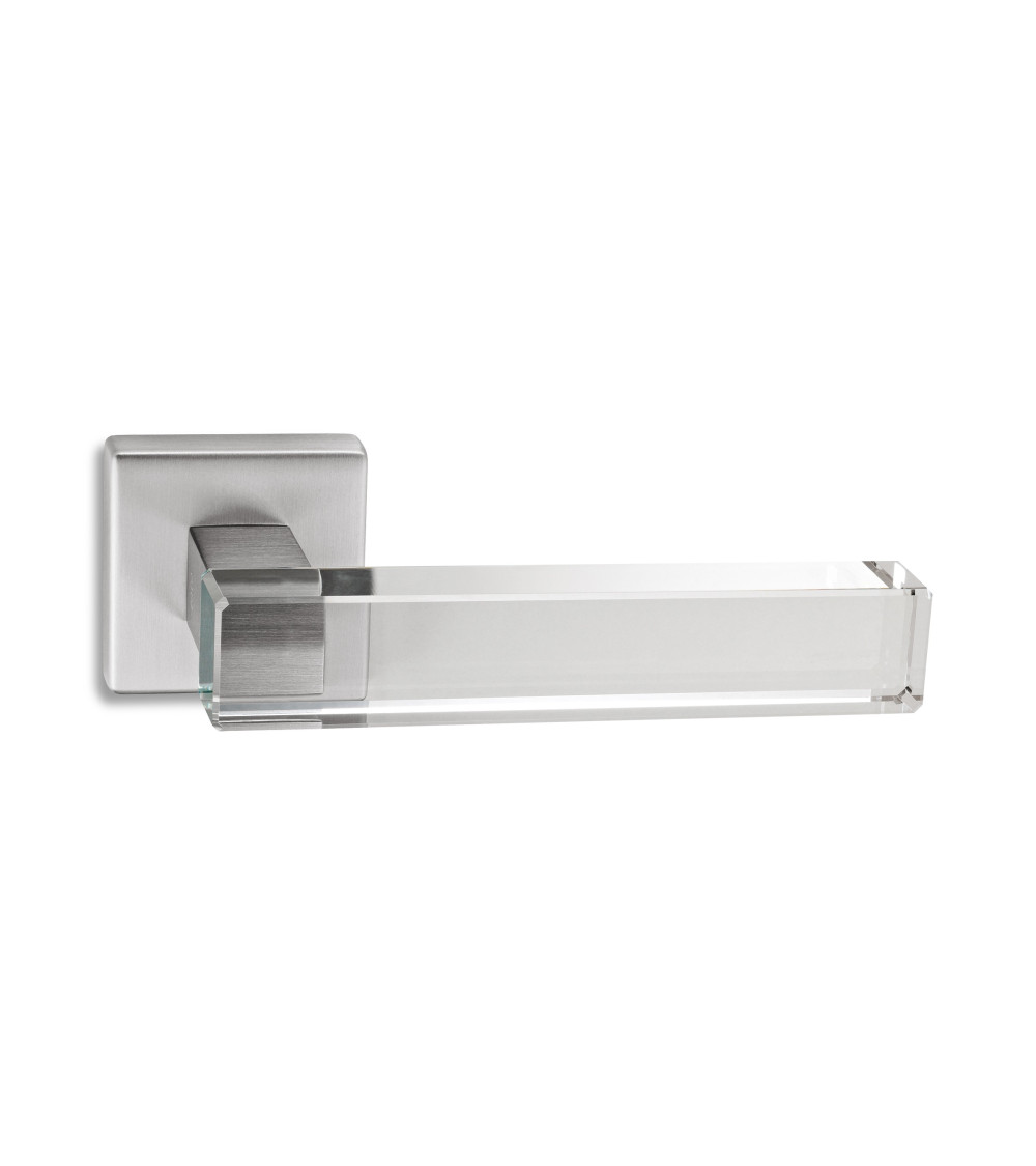 Tirador de puerta cromo satinado Ento Shiny tirador de diseño