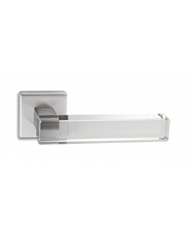 Tirador de puerta cromo satinado Ento Shiny tirador de diseño