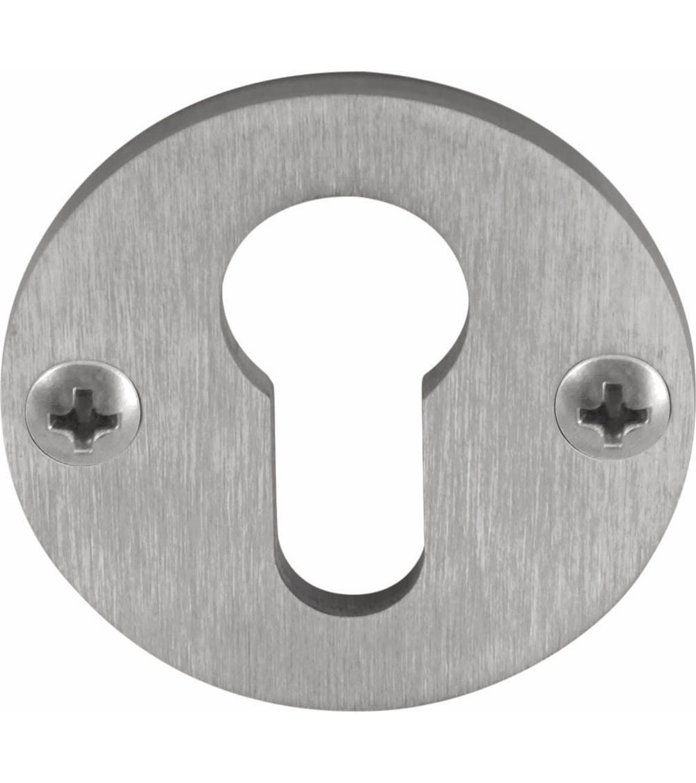 Roseta de puerta con llave de bombín Formani - tirador de diseño