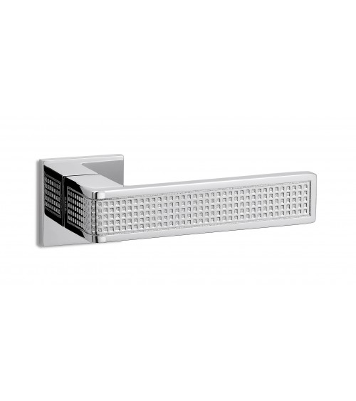Tirador de puerta cromo pulido Ento TECA quadro