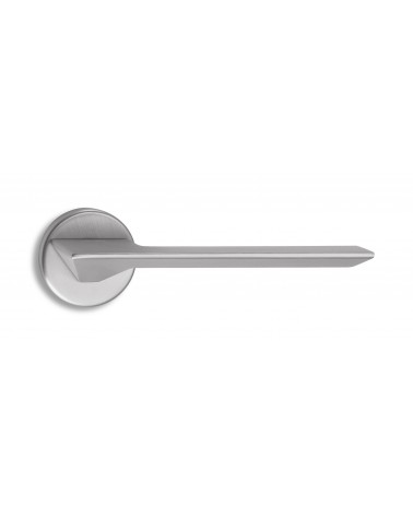 Maneta de puerta moderna Ento Cedro maneta de diseño