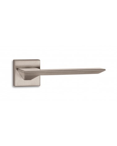 Manilla de puerta Níquel satinado ENTO CEDRO SQ