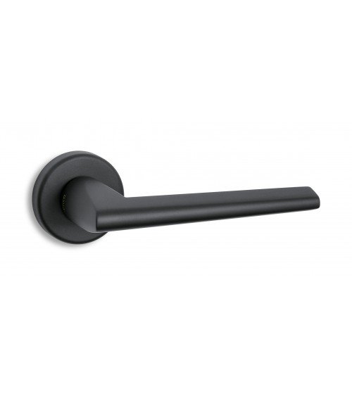 Tirador de puerta negra Ento Pilot tirador decorativo