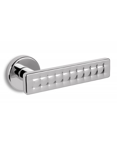Tirador de puerta cromo pulido Ento Mabelle diseño