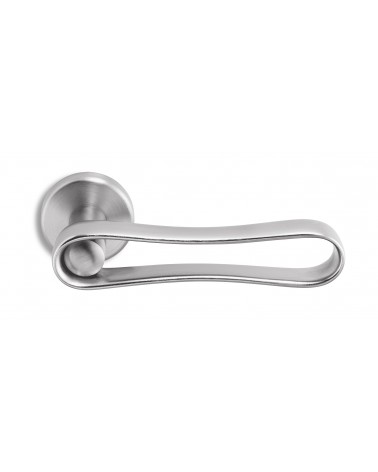 Tirador de puerta cromo satinado Ento Infinito tirador de diseño