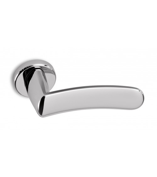 Manija de puerta Cromo pulido ENTO WAVE