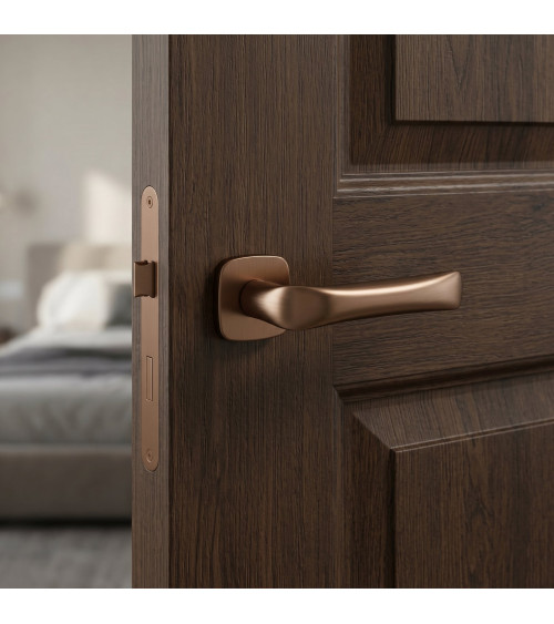 Manilla de puerta cobre FOLD manilla de diseño