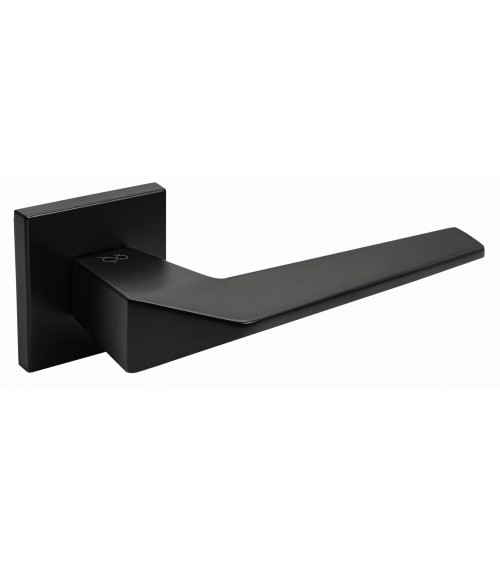 Palanca de puerta negra mate - modelo ICE - palanca de diseño