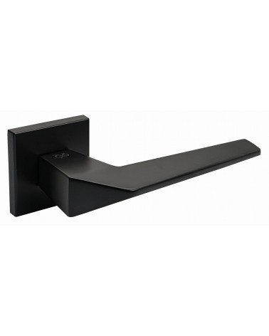 Palanca de puerta negra mate - modelo ICE - palanca de diseño