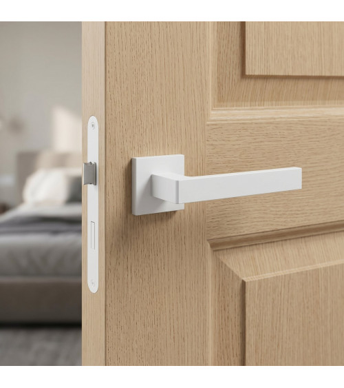 Manija de puerta blanca APOLLO manilla design