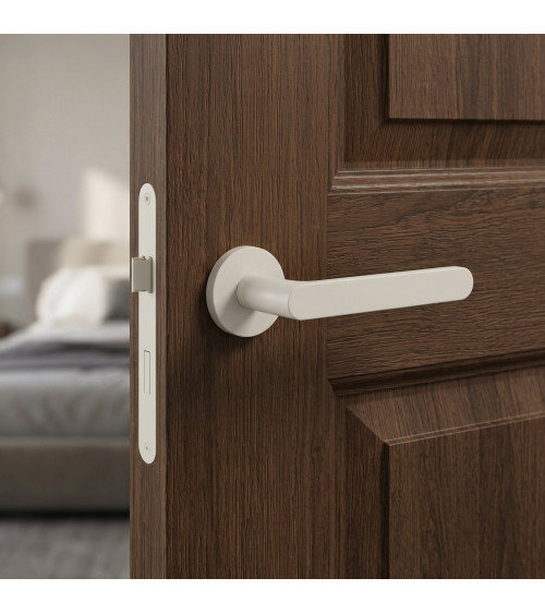 Tirador de puerta marfil Creo diseño