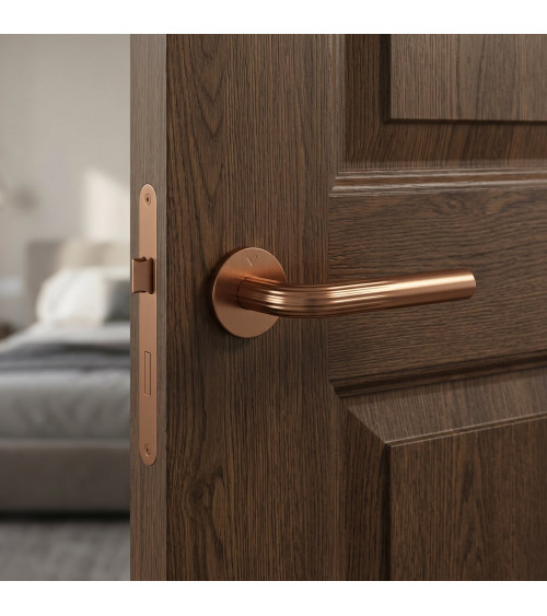 Manija de puerta cobre Frella manilla de diseño