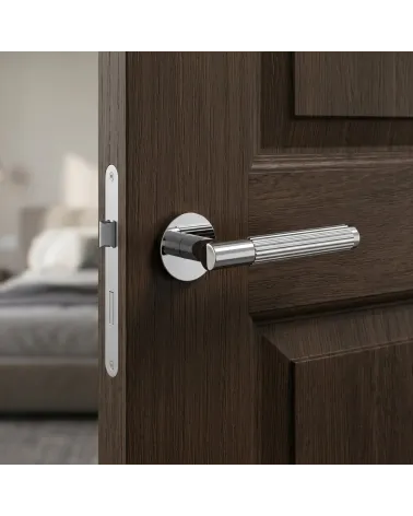 Maneta de puerta con estilo texturizado LIVIA