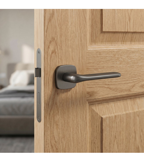 Tirador de puerta antracita FLAT tirador de diseño