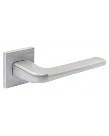 Tirador de puerta cromada cepillada Solo - diseño