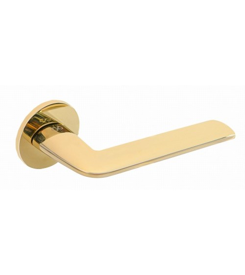 Manija de puerta oro pulido Stinger - diseño
