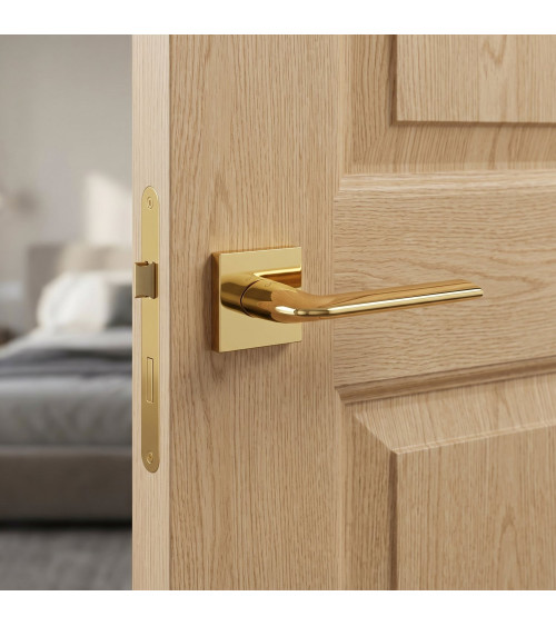 Manija de puerta dorada STINGER diseño