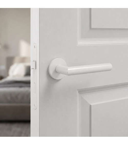 Tirador de puerta blanco CO ELLO - tirador de diseño