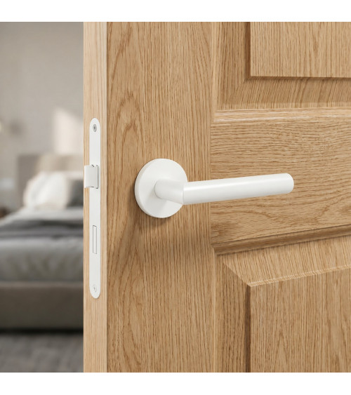 Tirador de puerta blanco CO ELLO - tirador de diseño