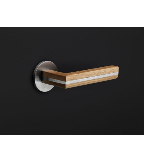 Manilla de puerta en madera auténtica, Formani TWO - manilla de diseño