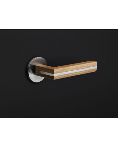 Manilla de puerta de madera auténtica, Formani TWO - manilla de diseño