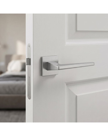Tiradores de puerta cromo satinado LIMA FIT