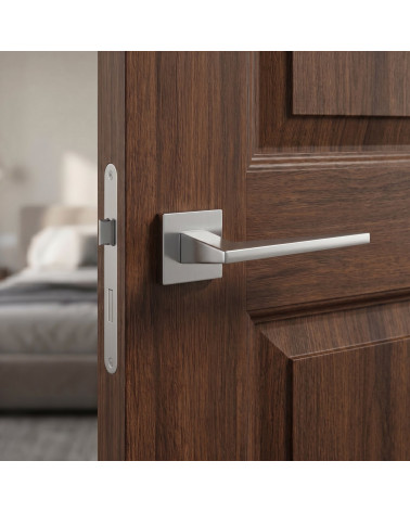 Tiradores de puerta cromo satinado LIMA FIT