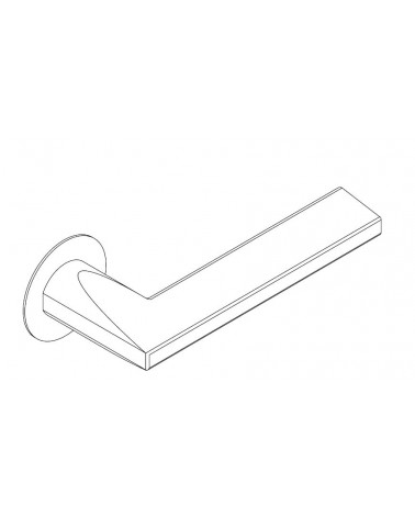 Arandela de 45mm para manillas de puerta VERUM - manilla de diseño