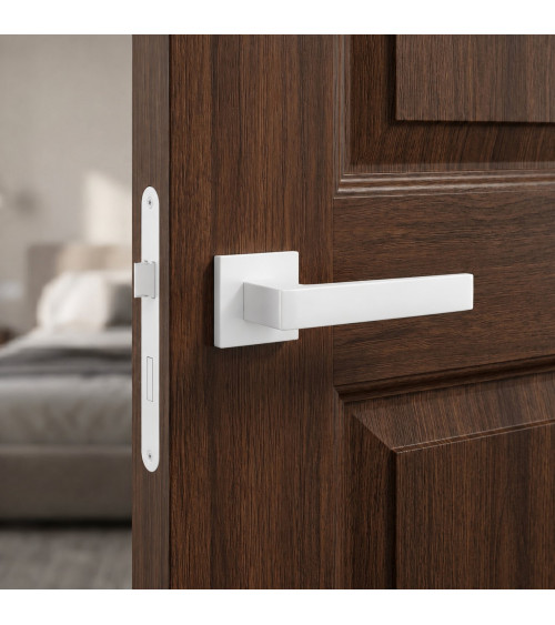 Manilla de puerta blanca SULLA diseño decorativo