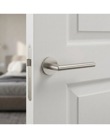 Tiradores de puerta níquel satinado KALMIA