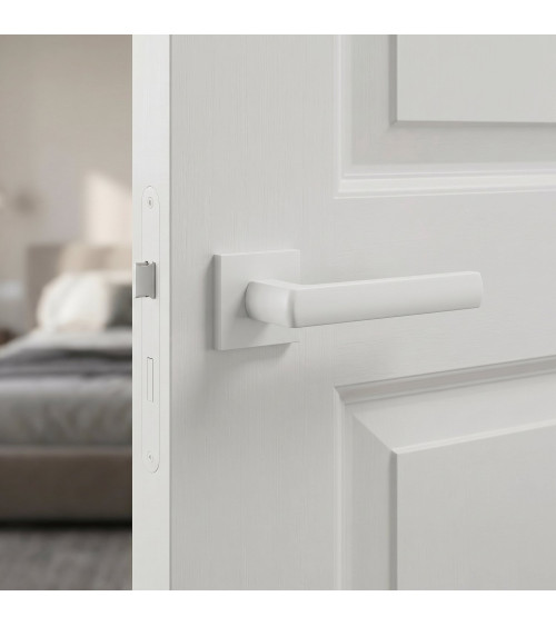Tirador de puerta blanco HOSTA herrajes de diseño