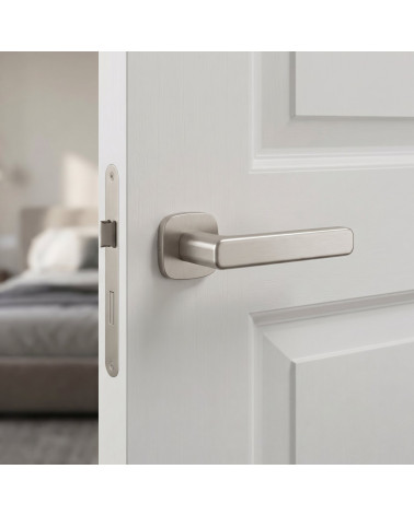 Tirador de Puerta Níquel Satinado - Modelo IXIA
