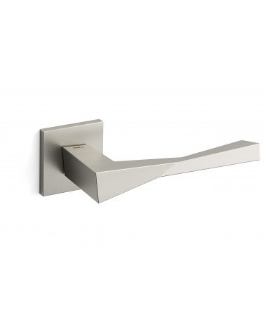 Tirador de puerta níquel satinado Mandelli Twee tirador de diseño