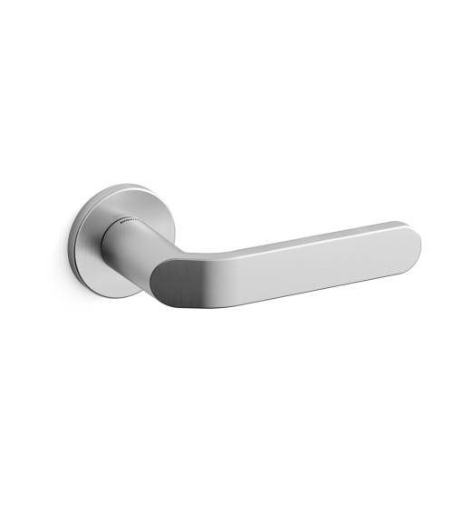 Tirador de puerta cromo satinado Mandelli Callas tirador de diseño