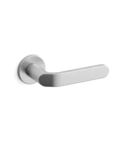 Tirador de puerta cromo satinado Mandelli Callas tirador de diseño