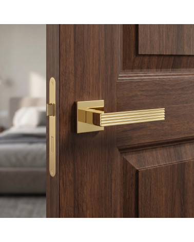 Manilla de puerta en zamak con diseño Contemporáneo - Modelo FELICE MILLAPOIGNÉES