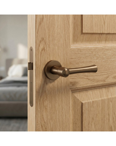 Manilla de Puerta elegante Cobre - Modelo MADLEN