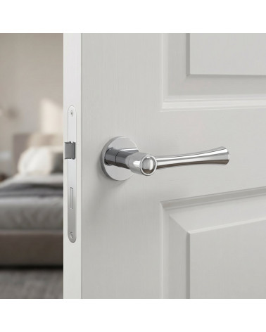 Tirador de Puerta elegante Cromado - Modelo MADLEN