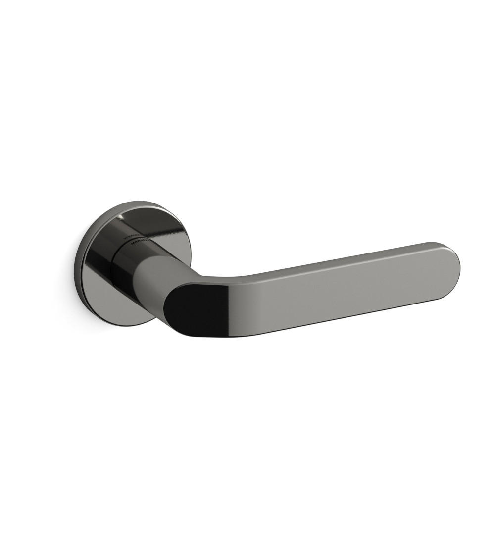 Tirador de puerta níquel negro Mandelli Callas tirador de diseño