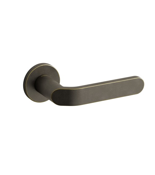 Tirador de puerta bronce Mandelli Callas tirador de diseño