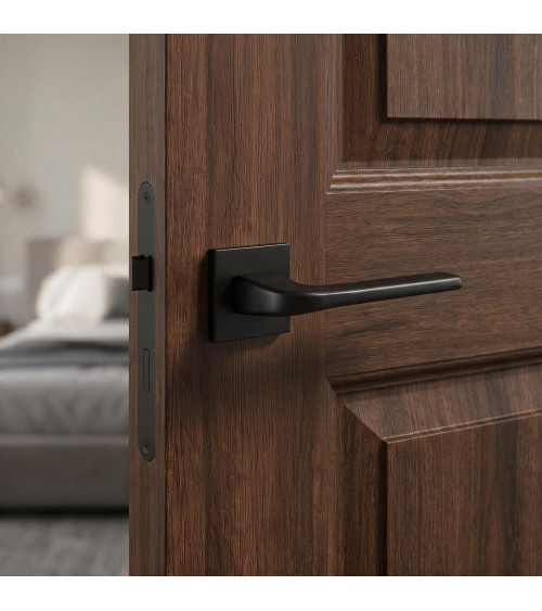 Tirador de puerta negra Solo - tirador de diseño