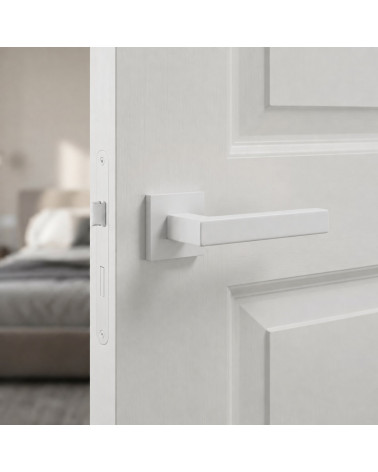 Tirador de puerta blanco Line STELLA Q