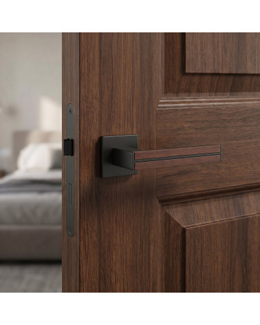 Tiradores de puerta aspecto madera IMPERATA