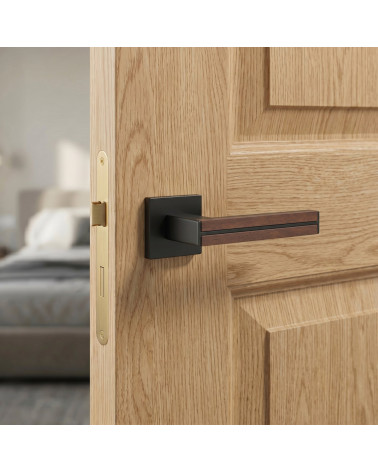 Tiradores de puerta aspecto madera IMPERATA