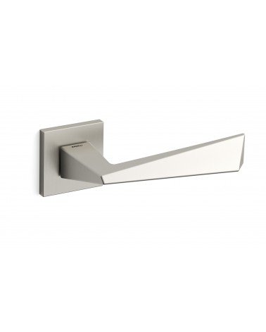 Tirador de puerta níquel satinado Mandelli Piramid tirador de diseño