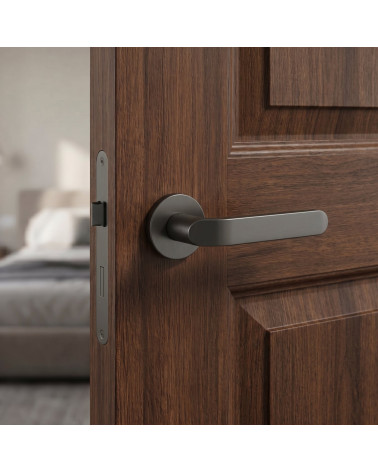 Tiradores de puerta cromo satinado Mandelli Callas