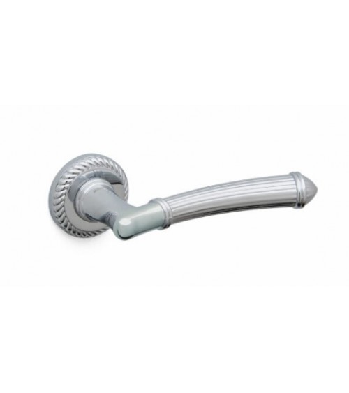 Tirador de puerta cromo pulido Mandelli Aurora tirador de diseño
