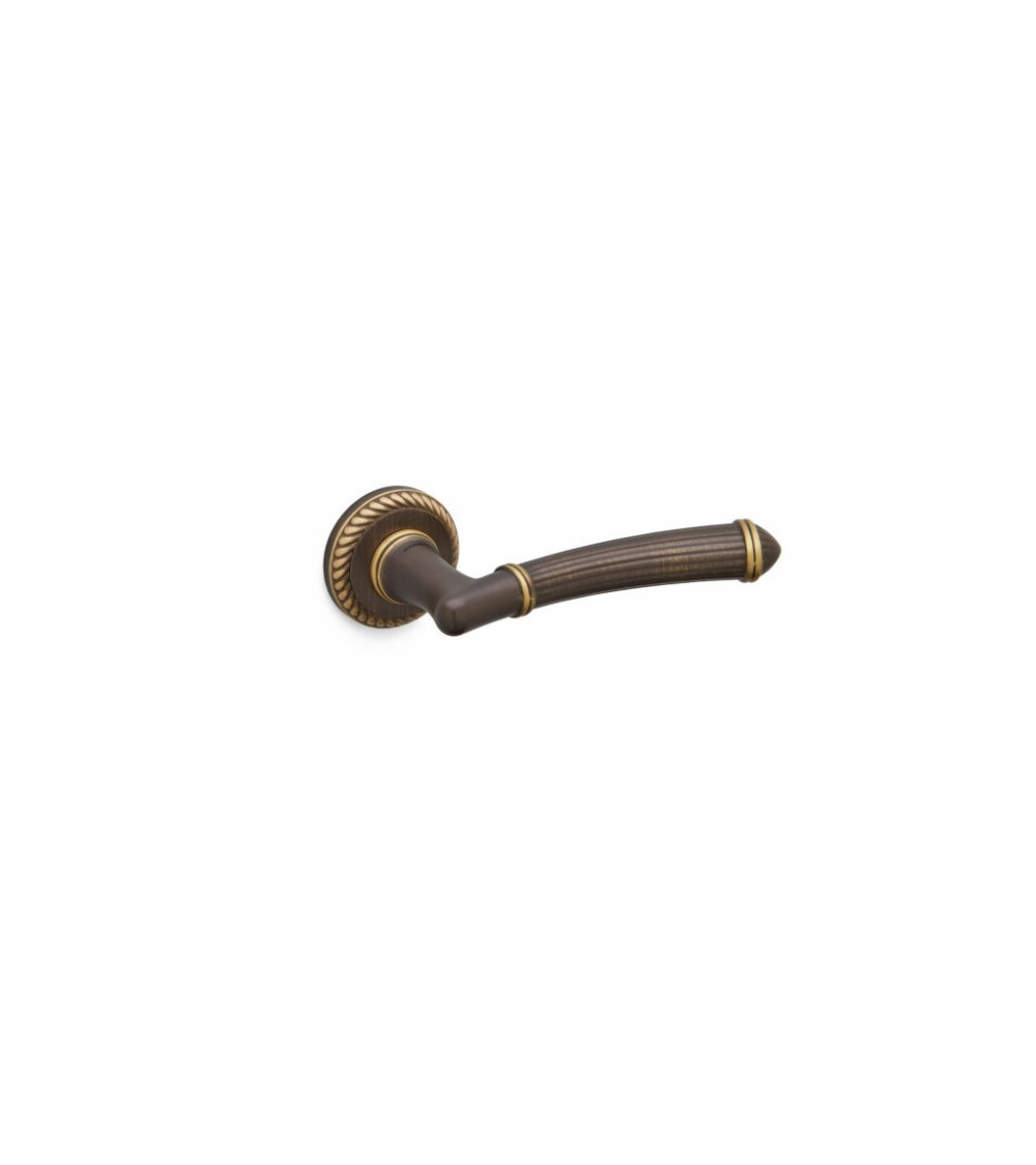 Tirador de puerta bronce escultura Mandelli Aurora tirador de diseño